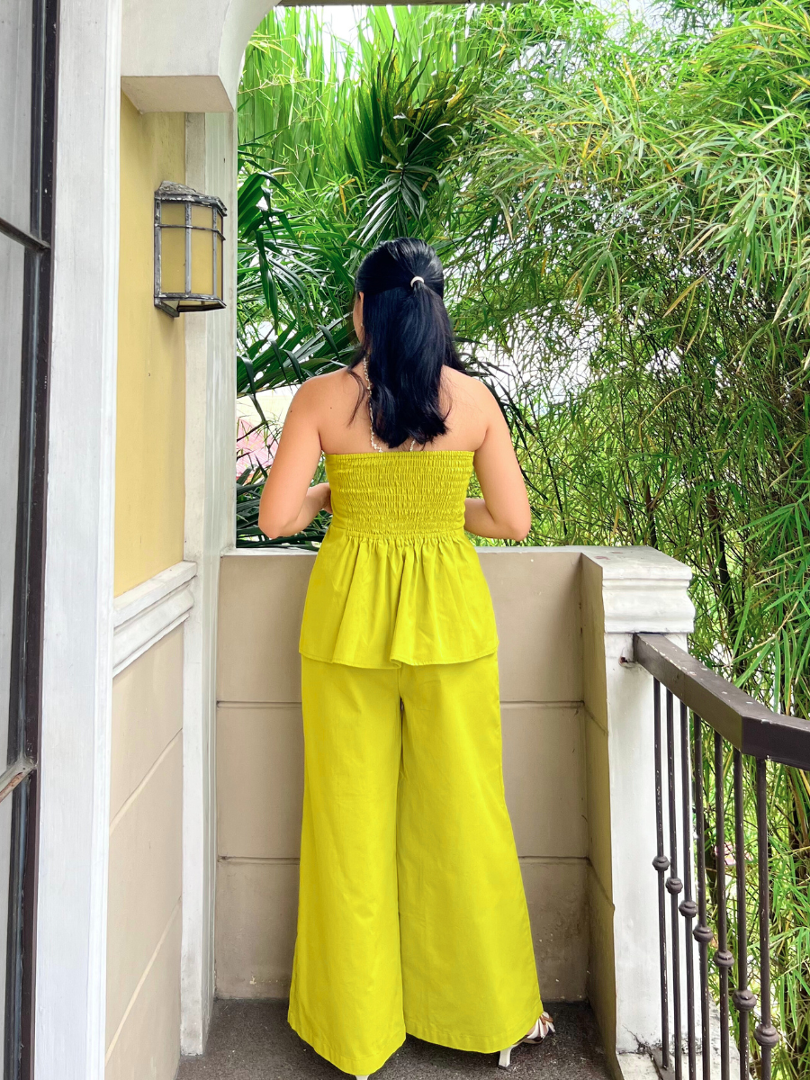 Corinth Set in Olive Yellow