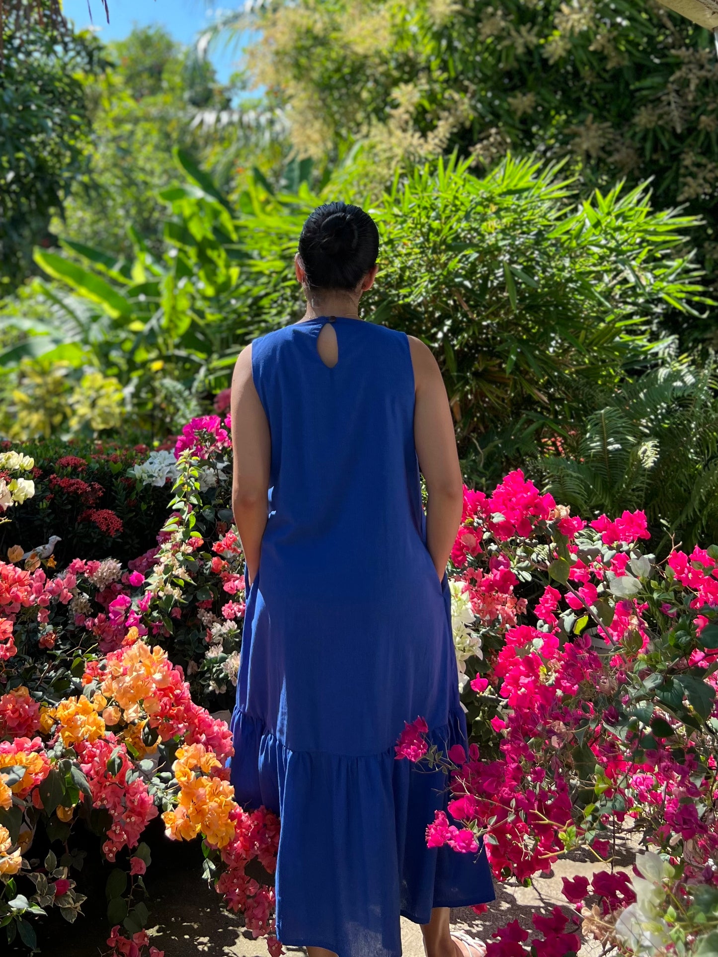 Camden Dress in Blue