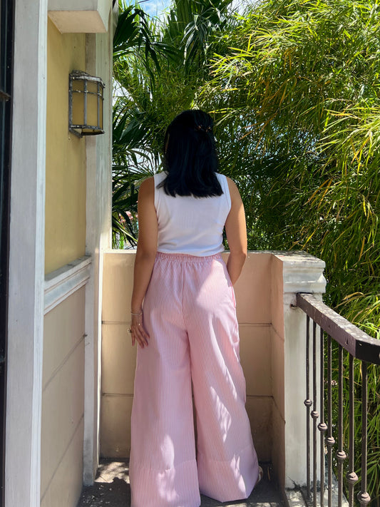Barcelona Pants in Stripes 024