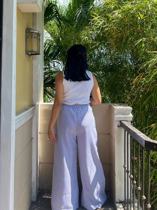 Barcelona Pants in Stripes 025