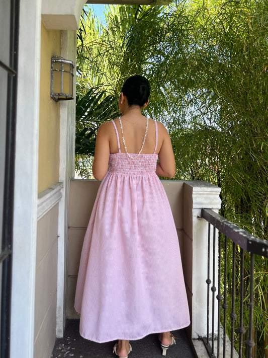 Naples Dress in Stripes 024