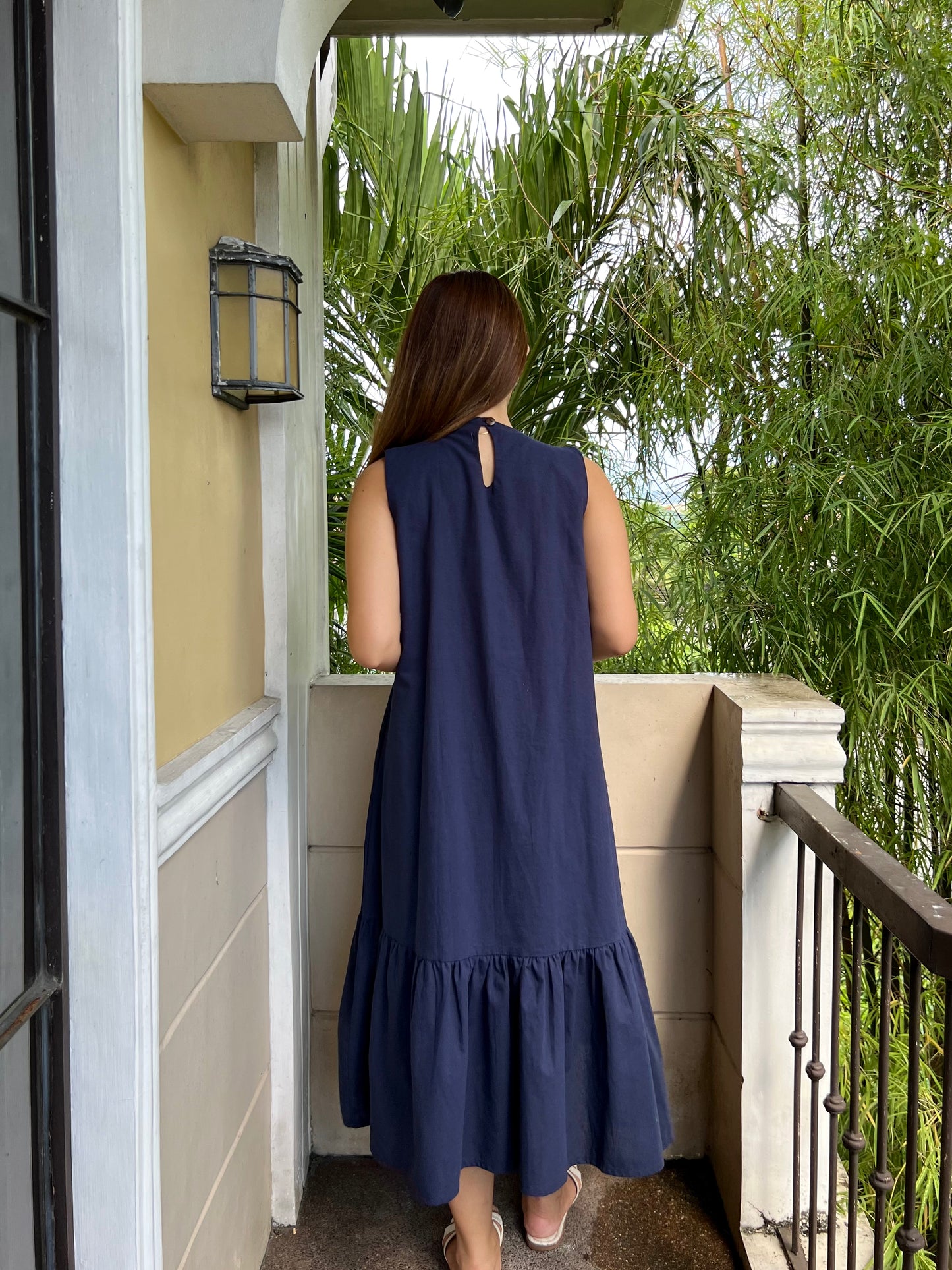Camden Dress in Navy Blue