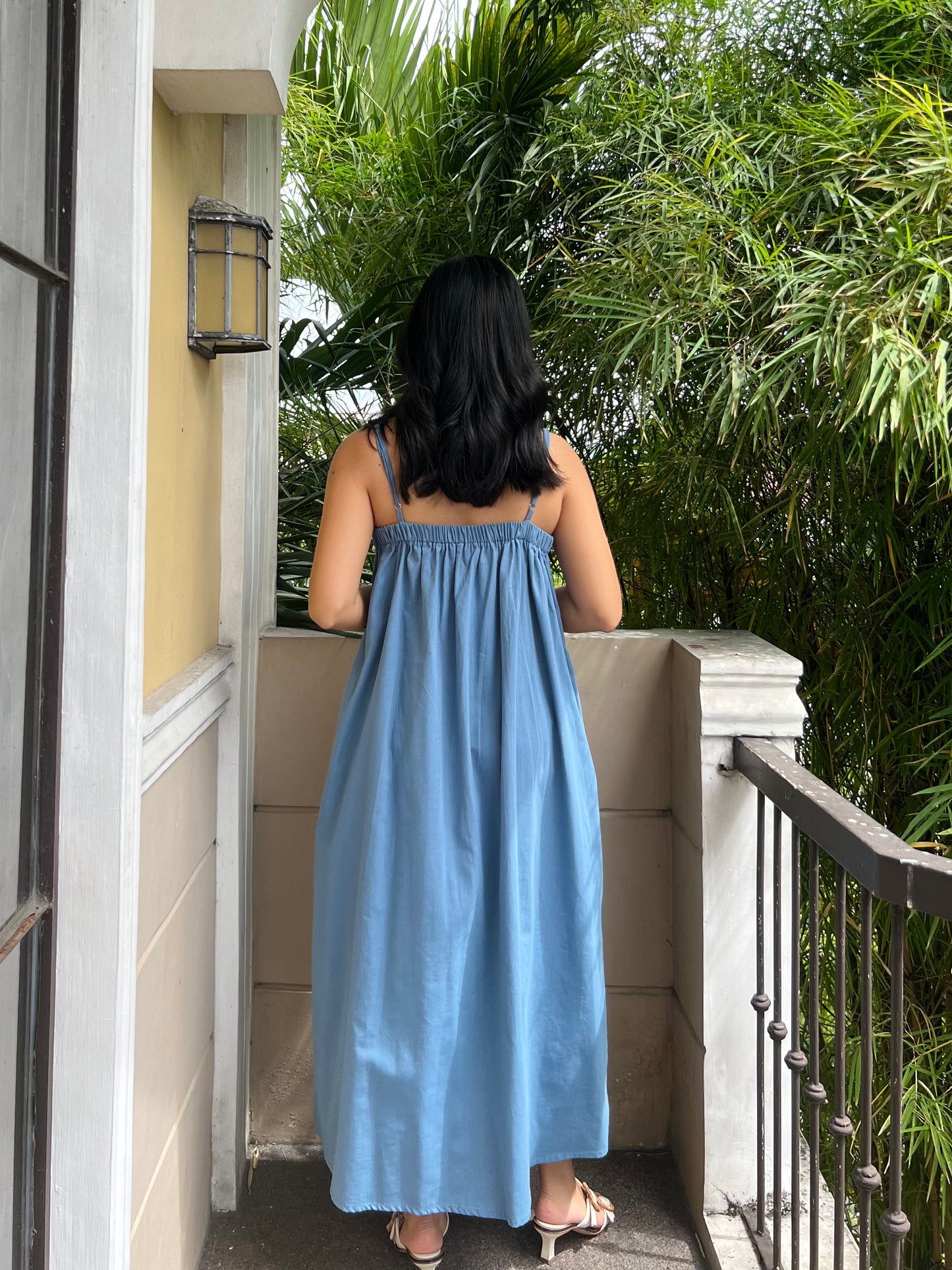 Hope Dress in French Blue