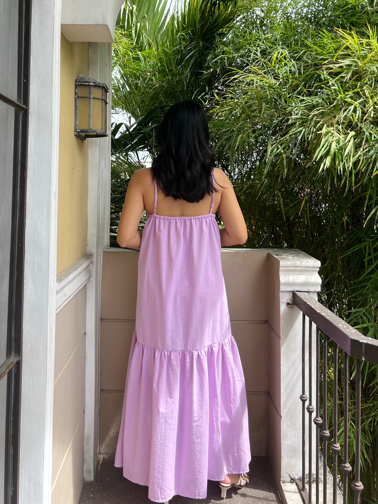Elysees Dress in Lavender