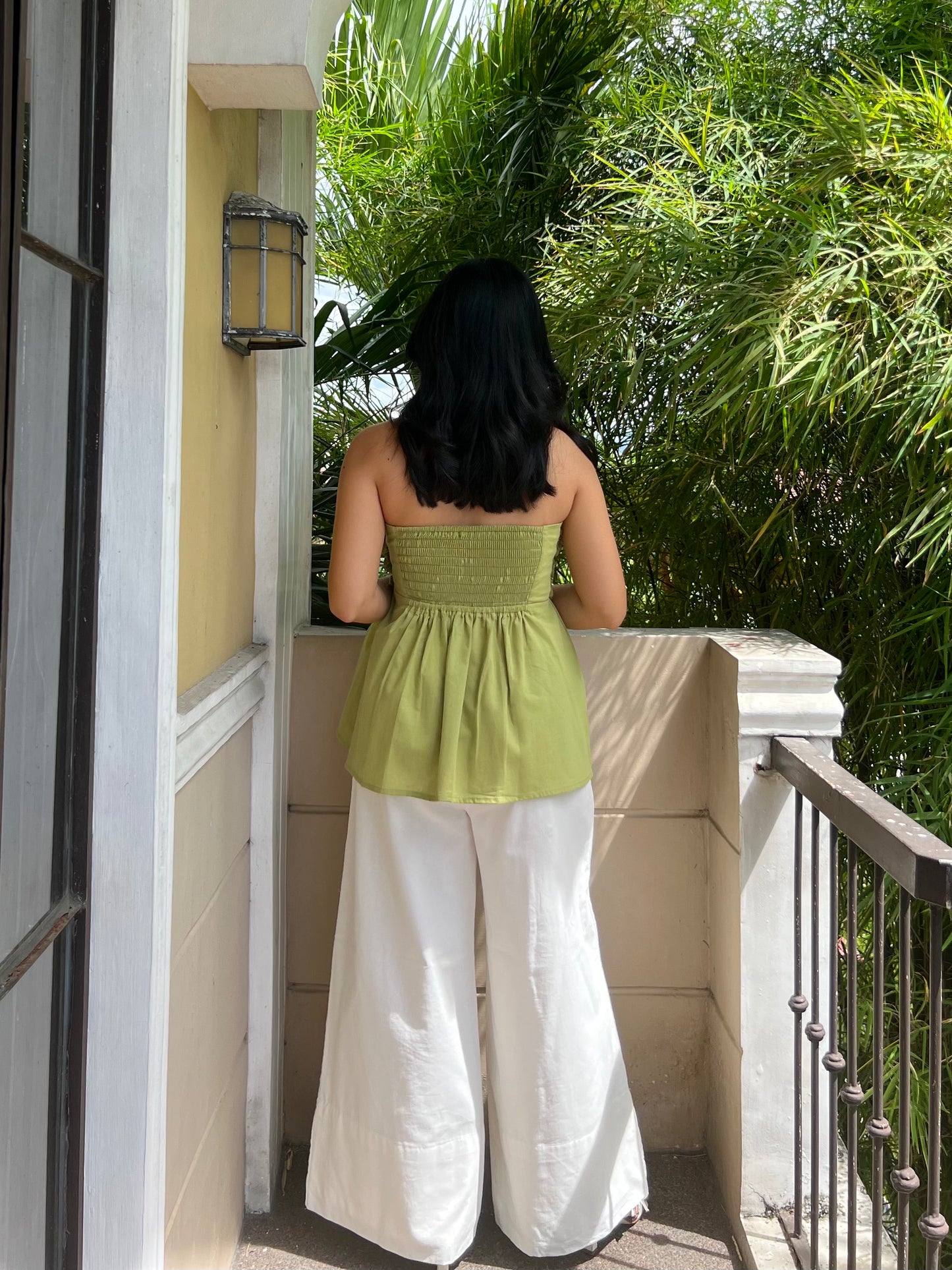 Merry Top in Apple Green