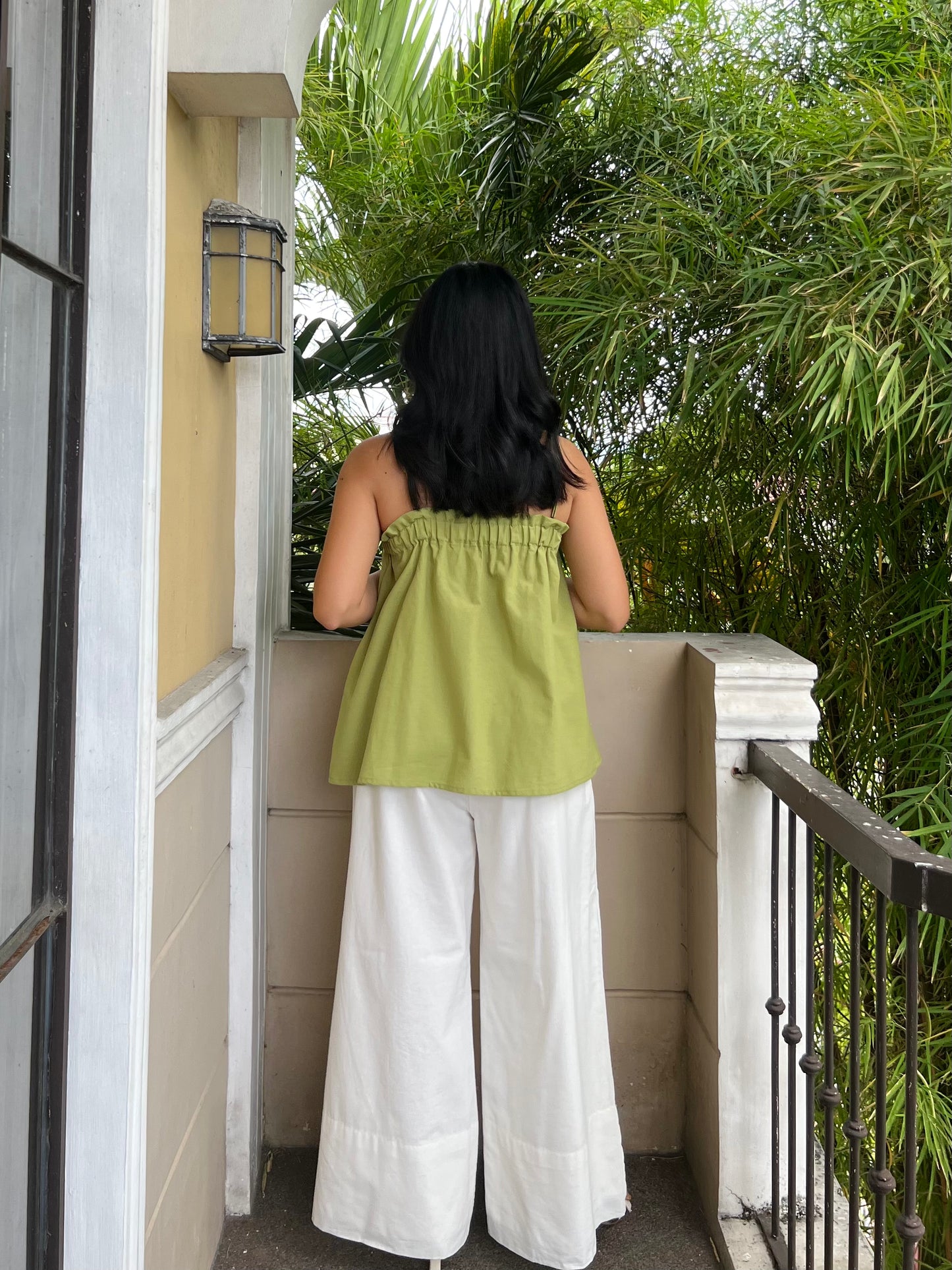 Eve Top in Apple Green