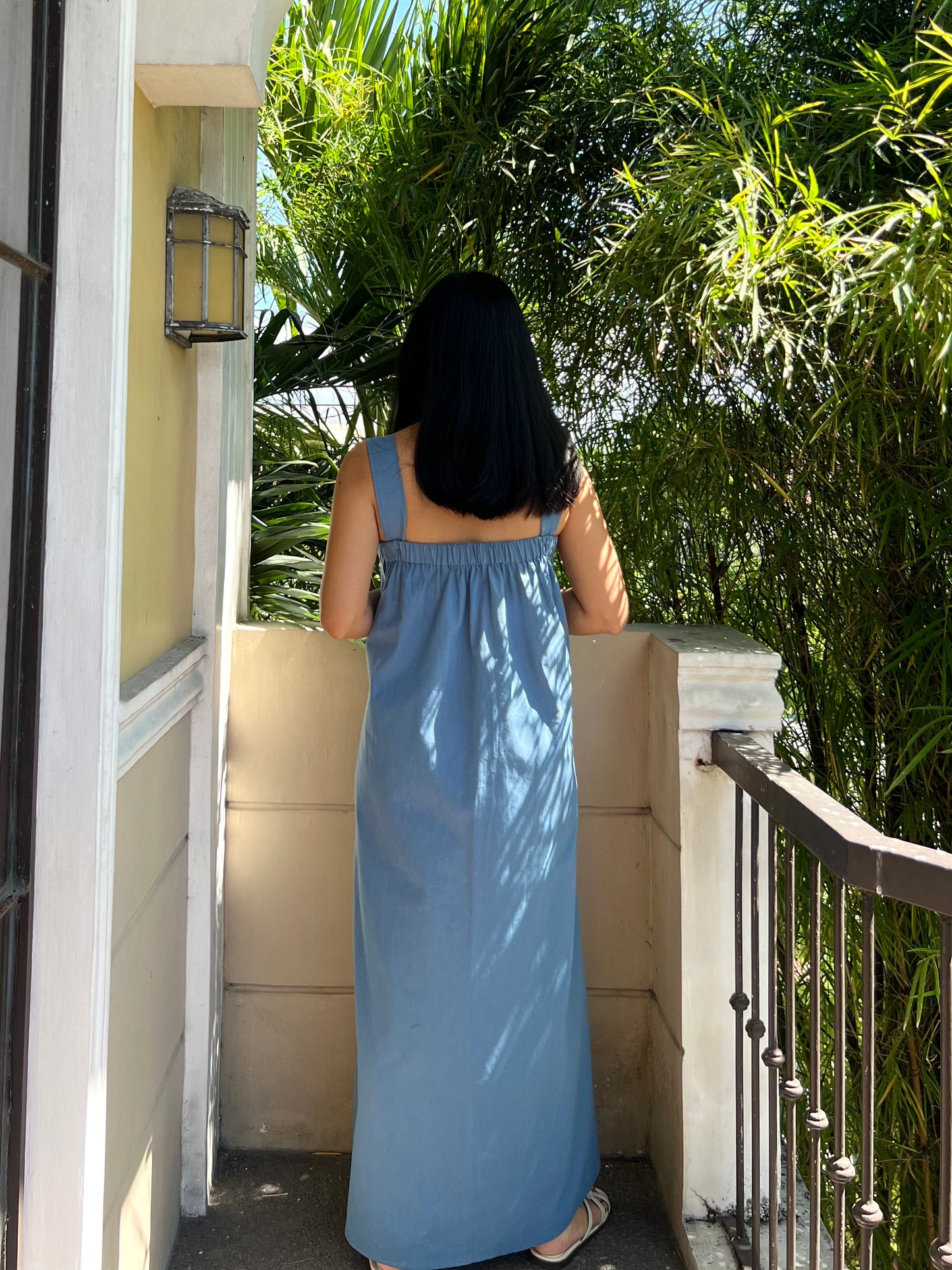 Hannah Dress in French Blue