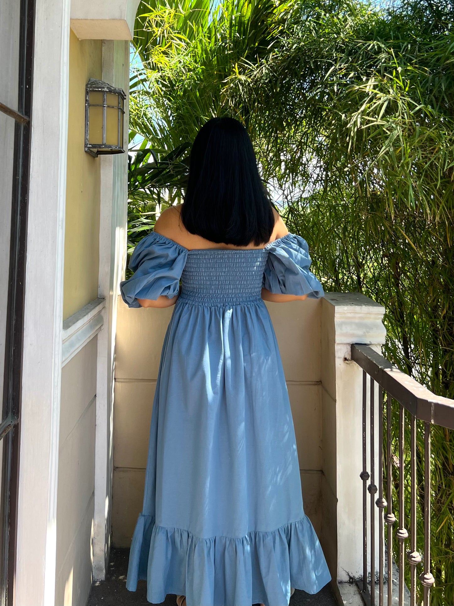 Florence Dress in French Blue