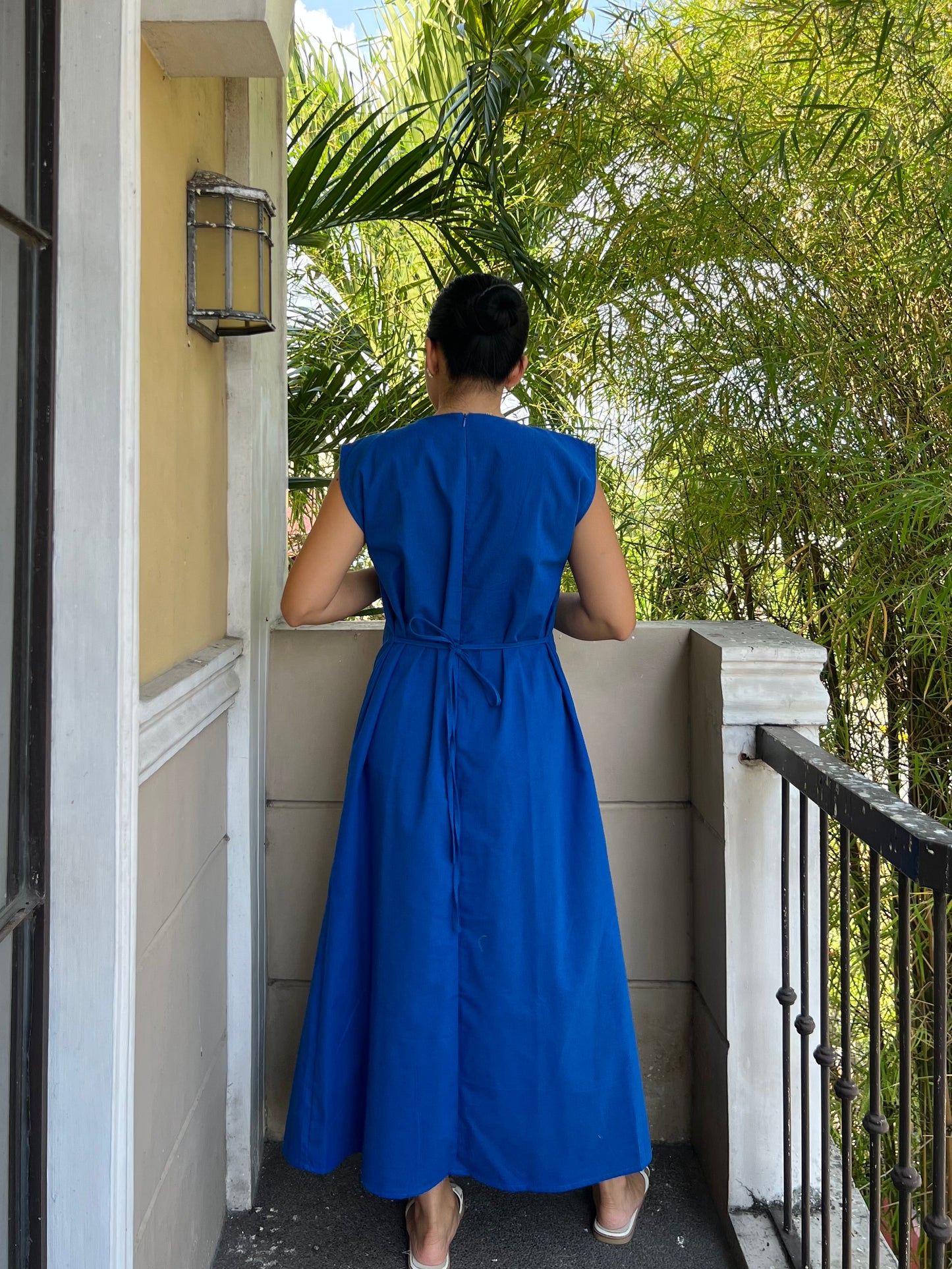 Coronado Dress in Blue