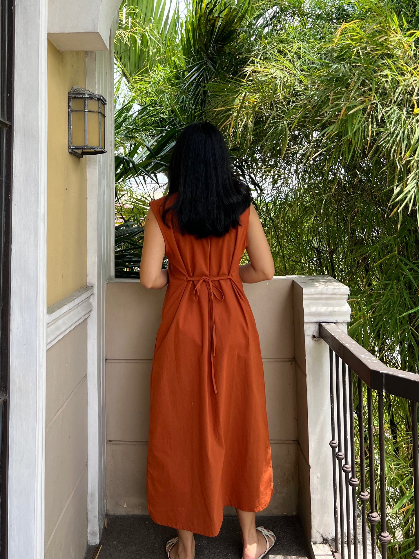 Arizona Dress in Rust