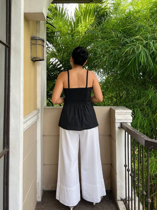 Blueberry Top in Black