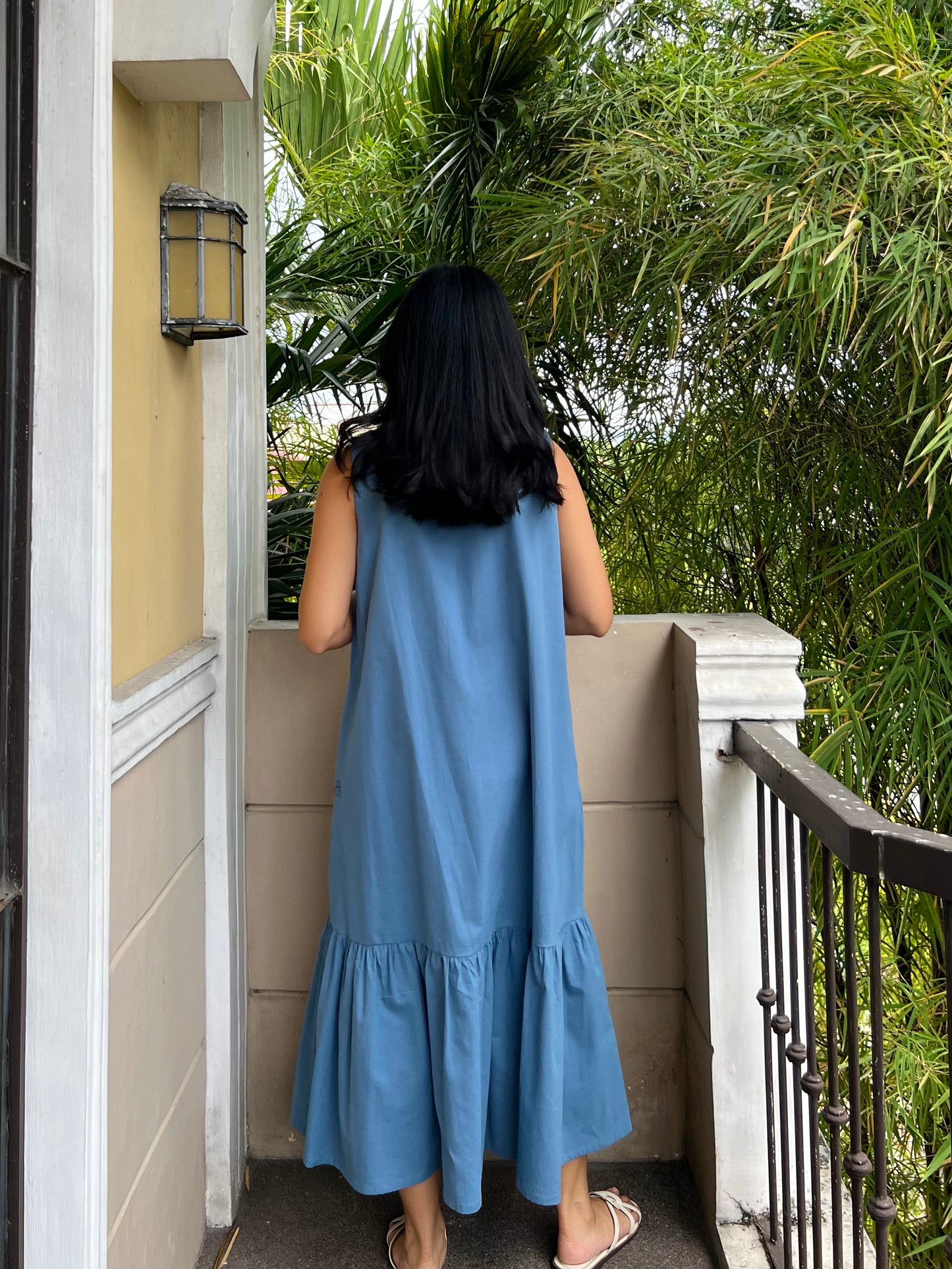 Camden Dress in French Blue