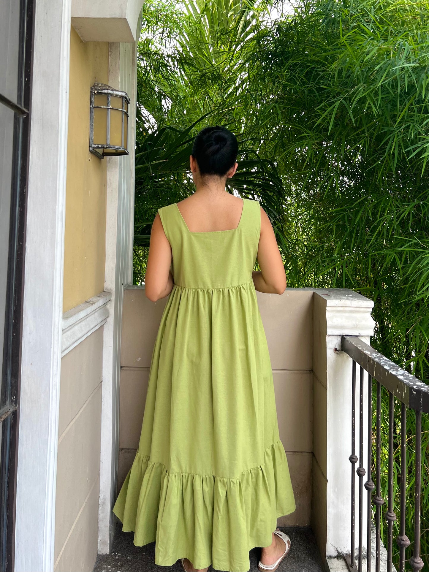 Maxim Dress in Apple Green