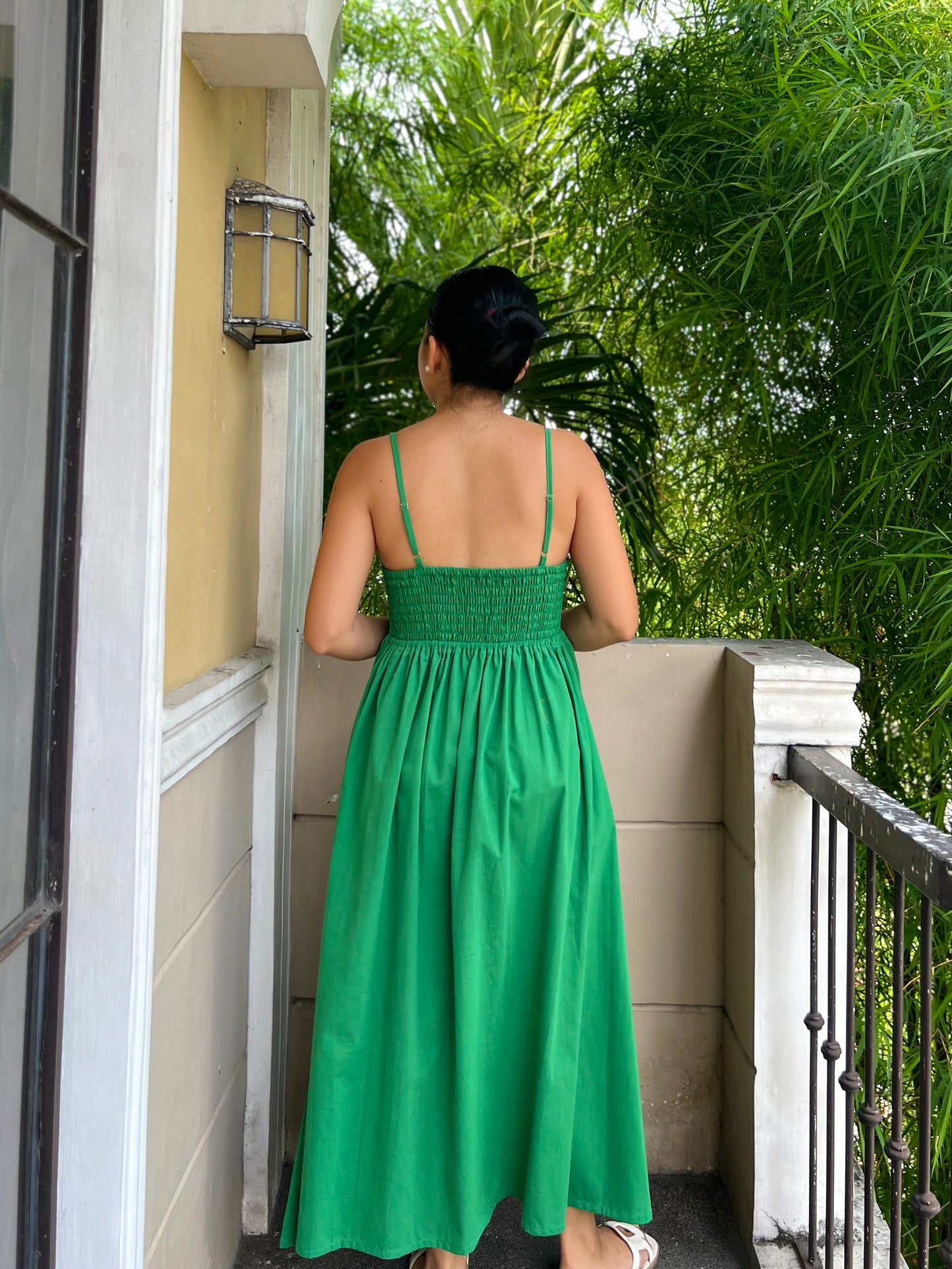Naples Dress in Green