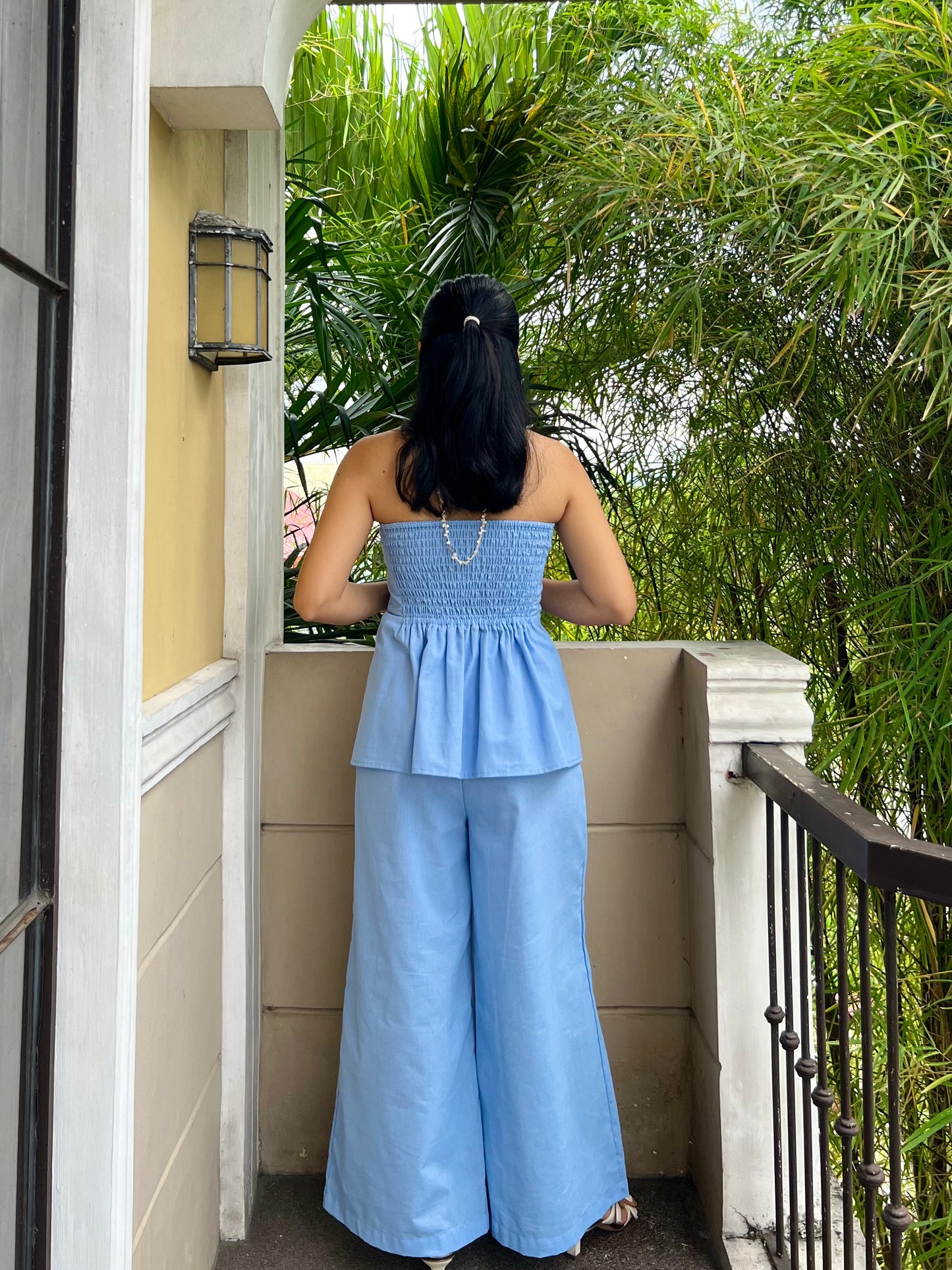 Corinth Set in Cornflower Blue