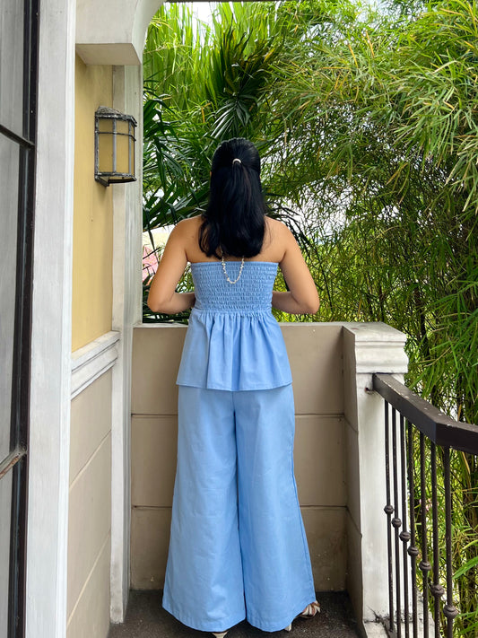 Corinth Set in Cornflower Blue