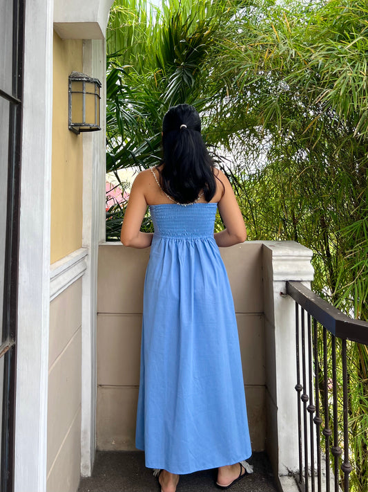 Fearless Dress in Cornflower Blue