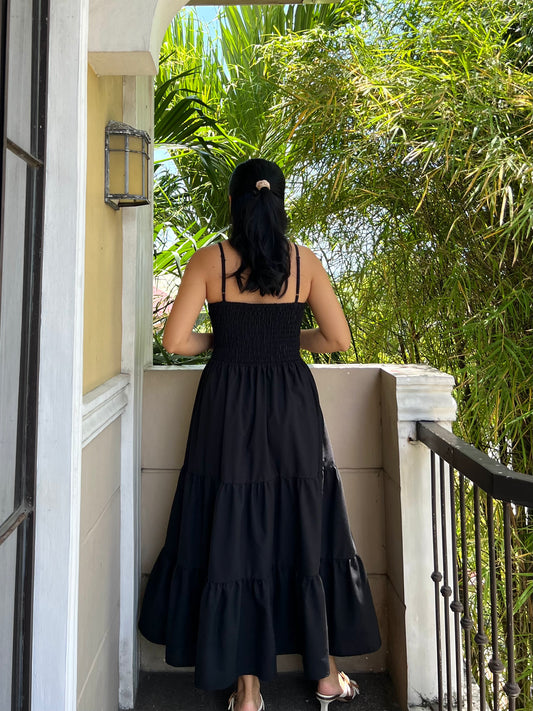 Honeydew Dress in Black