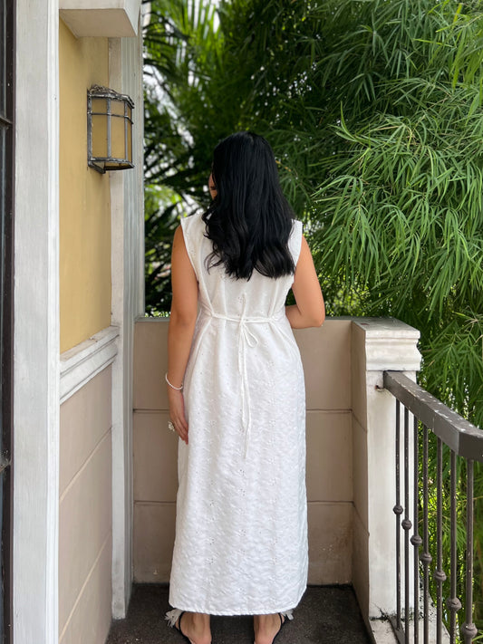 Arizona Dress in Eyelet 013 with Lining