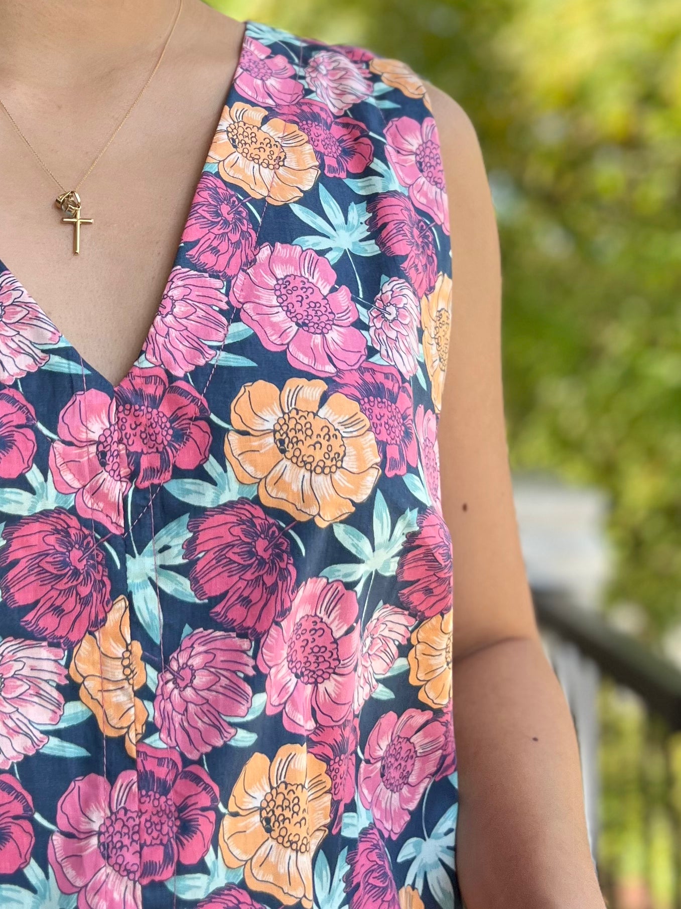 Charity Reversible Top in Premium Design 075