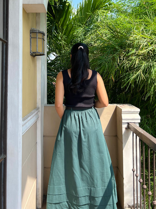 London Skirt in Castleton Green