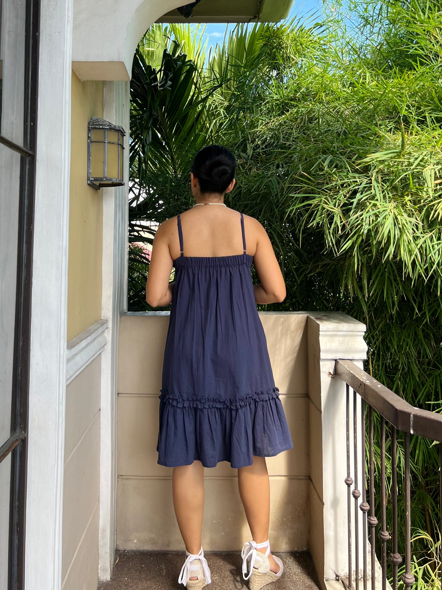 Daylight Dress in Navy Blue