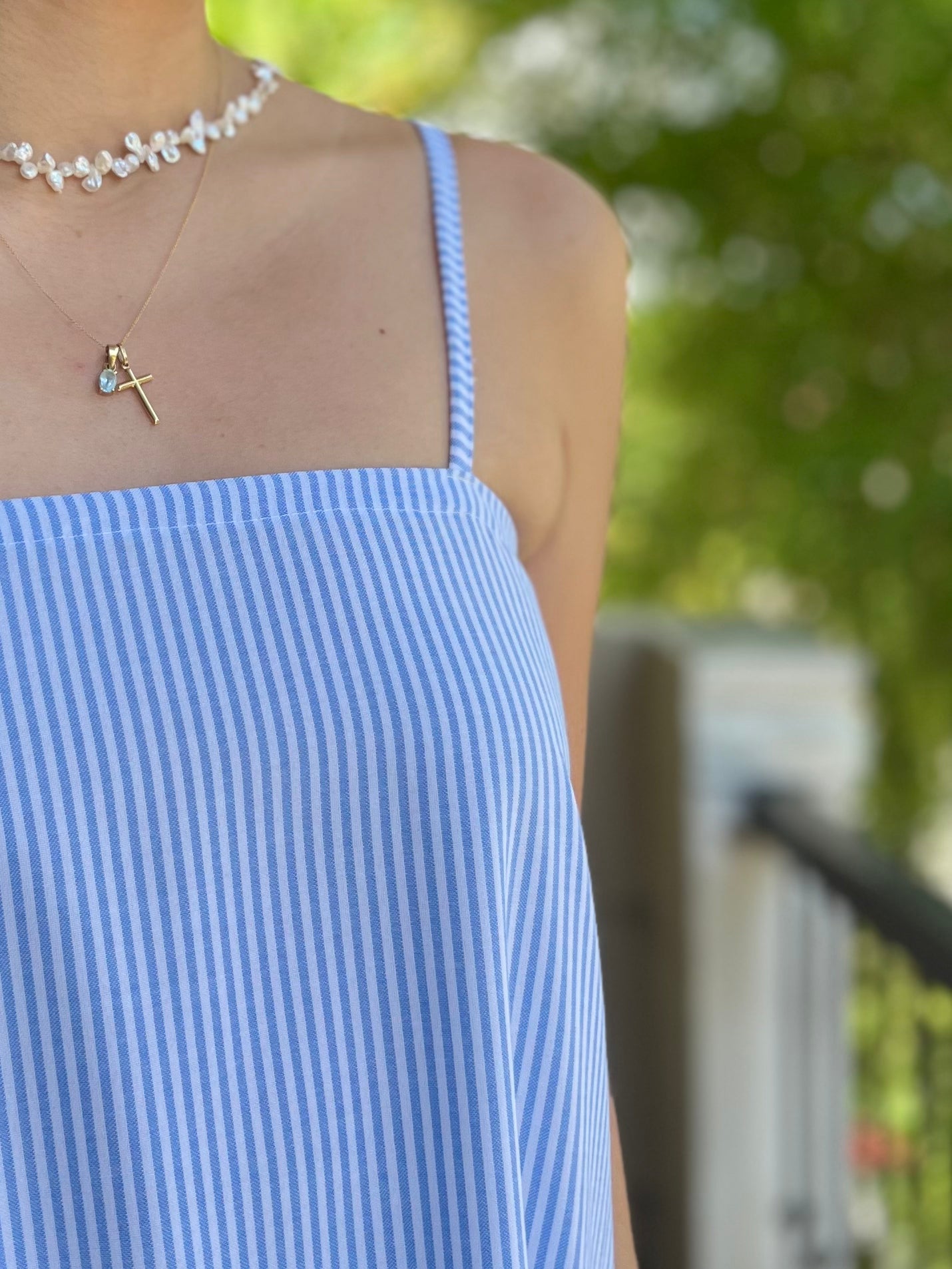 Joy Dress in Stripes 023