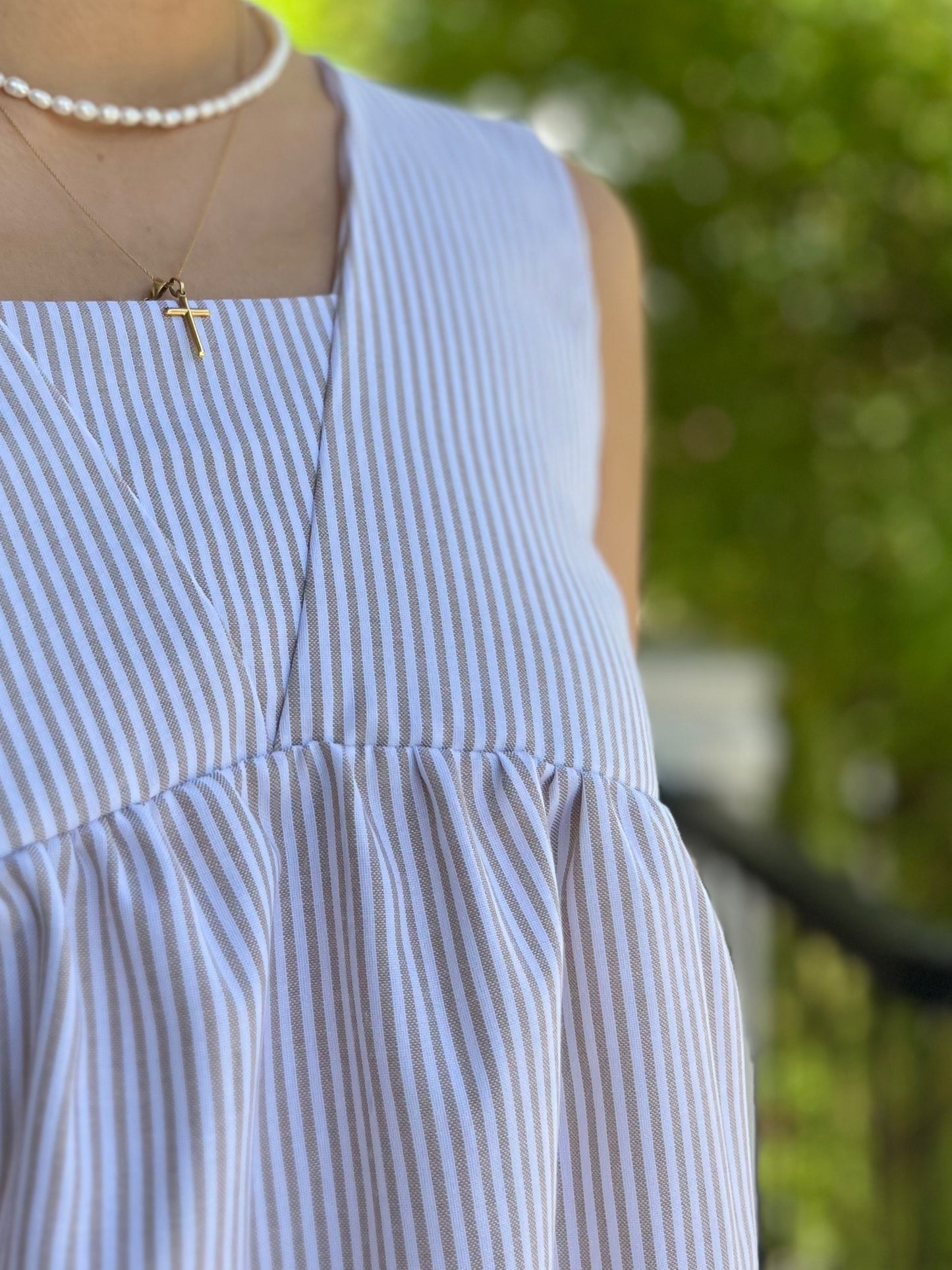 Cherry Top in Stripes 021