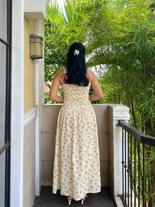 Ivory Dress in Premium Design 078