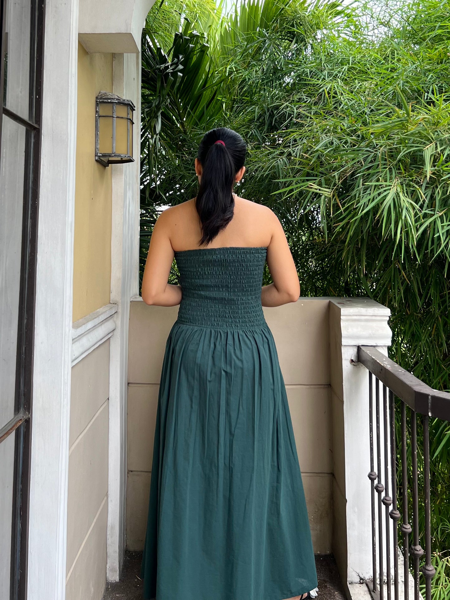 Ivory Dress in Castleton Green