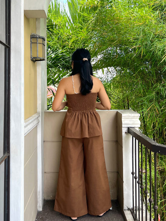 Corinth Set in Dark Brown