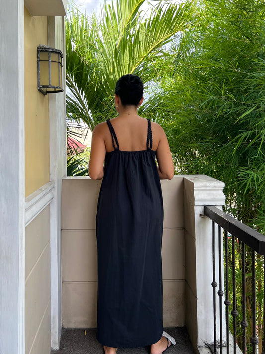 Montpellier Dress in Black