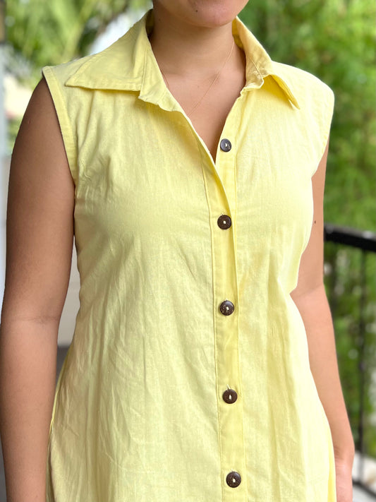 Arizona Dress in Yellow