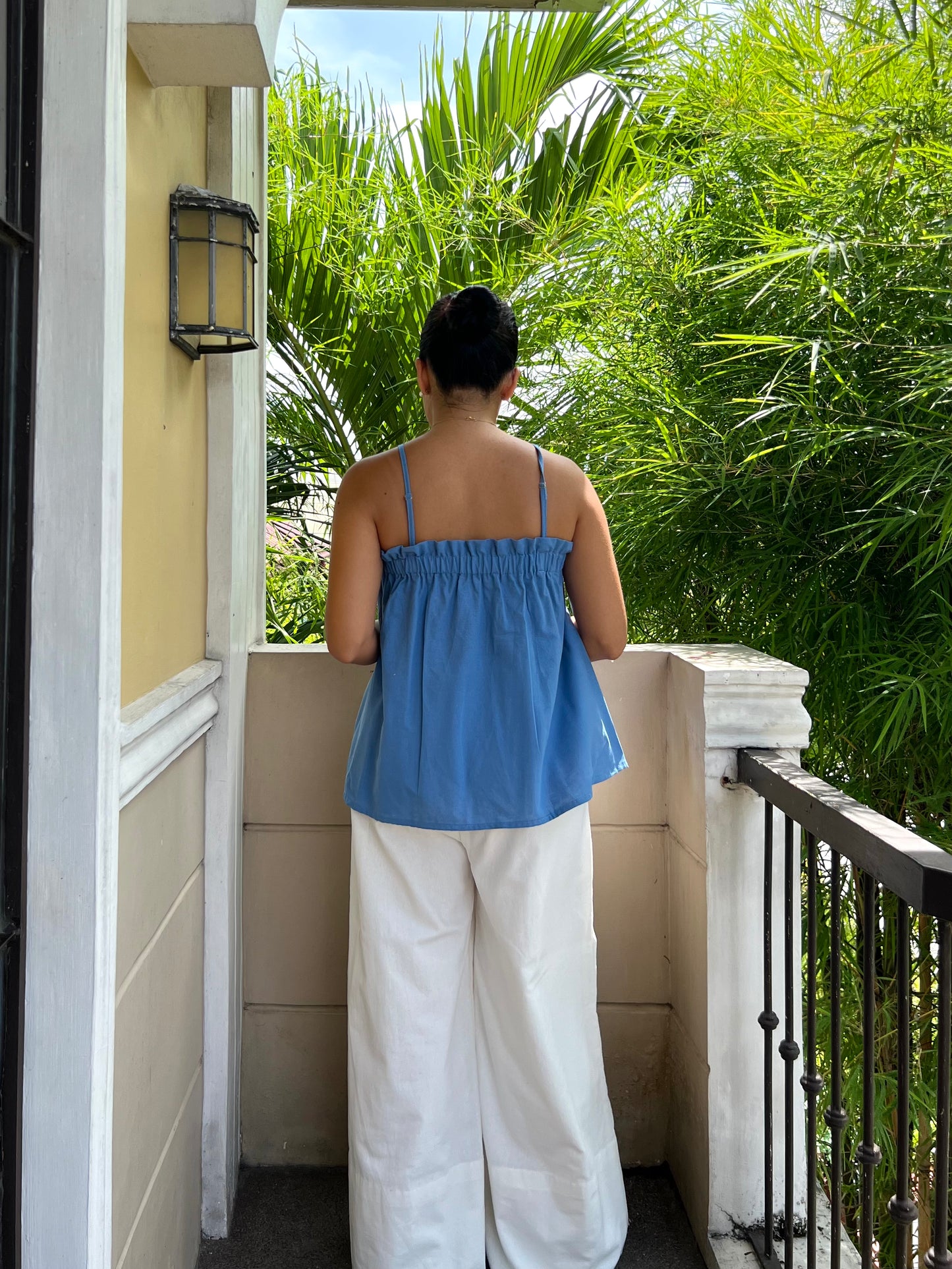 Eve Top in French Blue