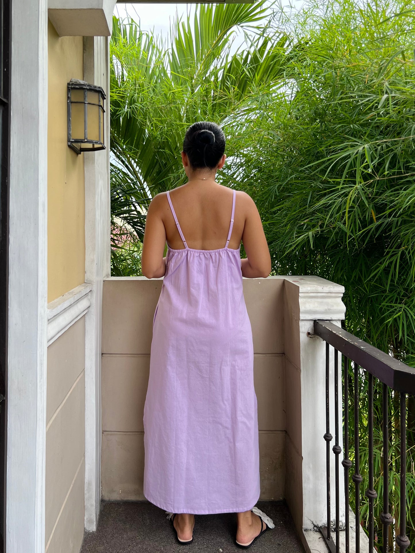 Caprese Dress in Lavender