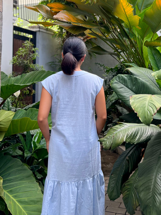 Napa Dress in Sky Blue