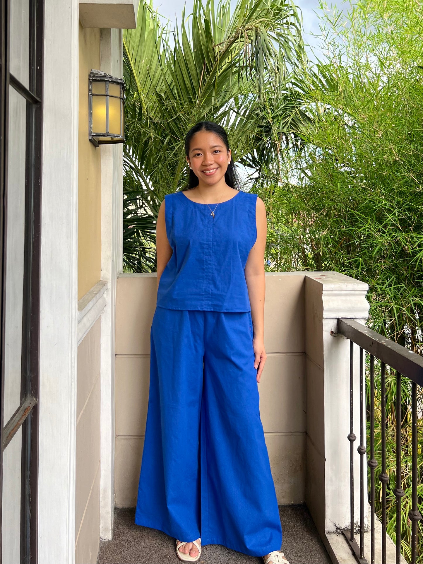 Charity Reversible Set in Blue