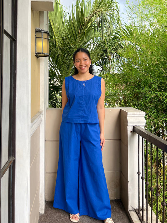 Charity Reversible Set in Blue