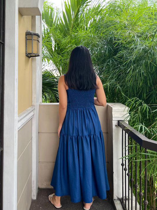 Psalm Dress in Soft Denim