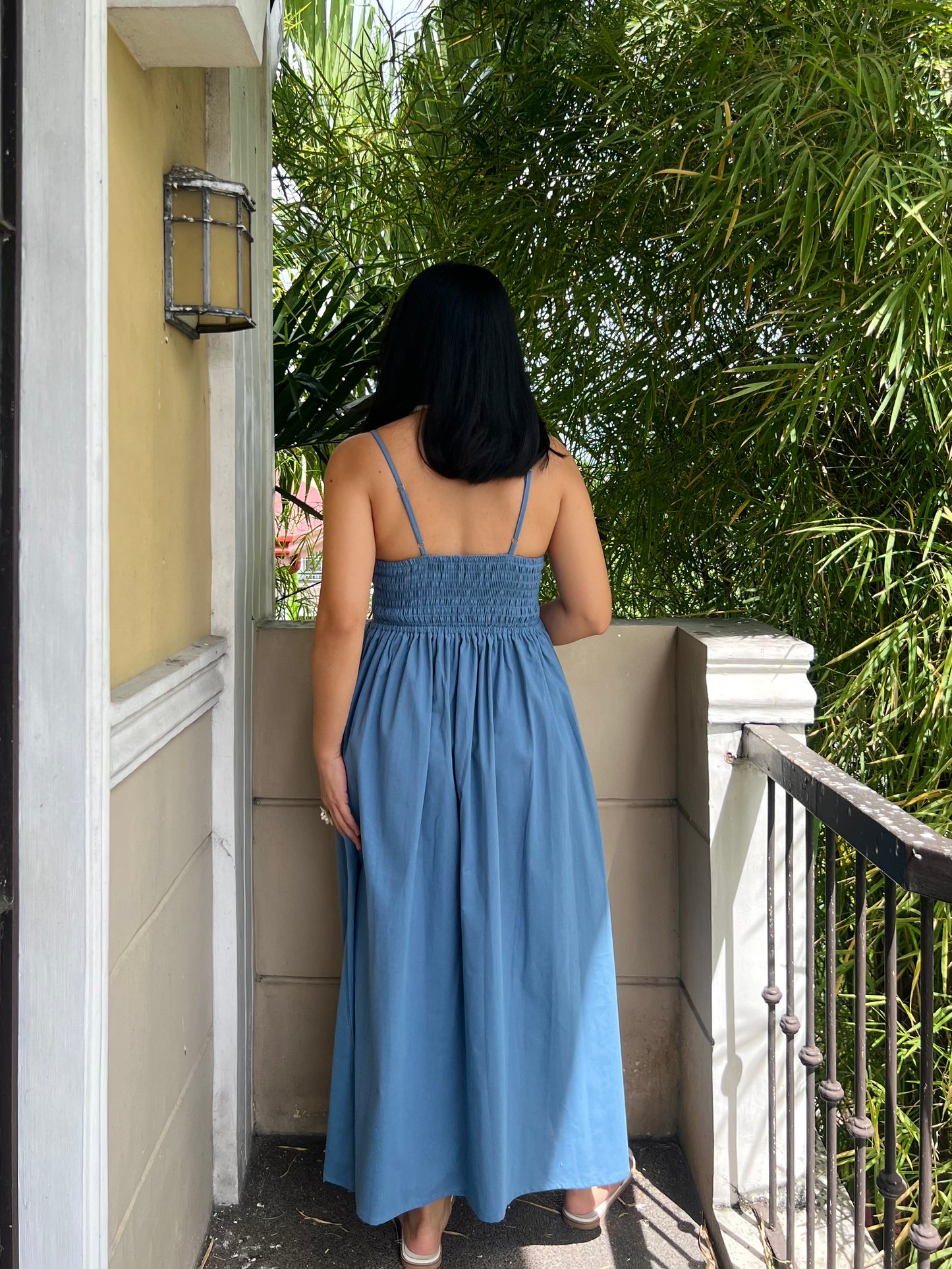 Naples Dress in French Blue
