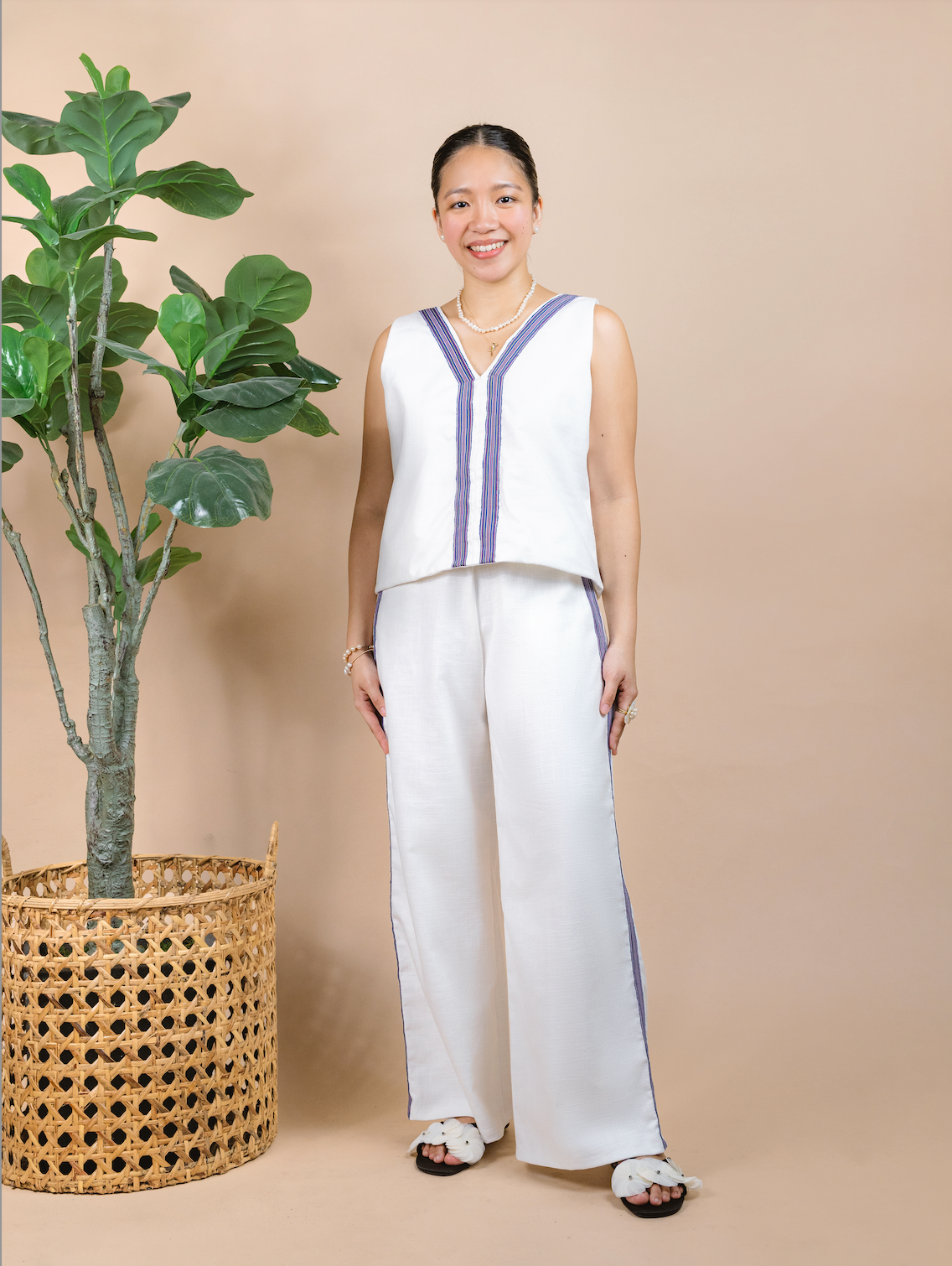 Charity Reversible Top in IxM Design 008