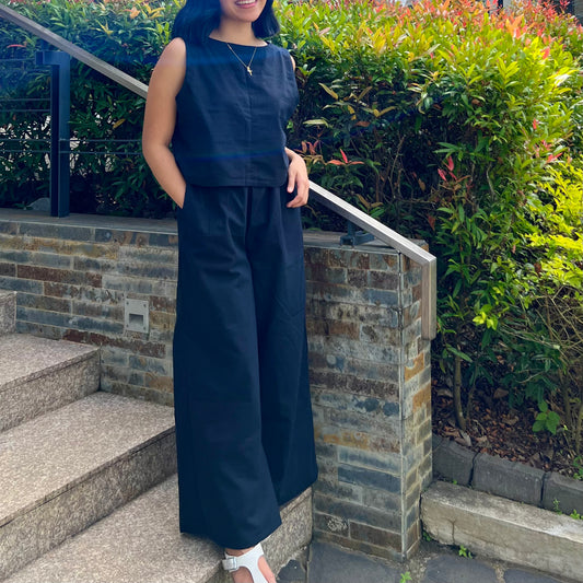 Charity Reversible Set in Black