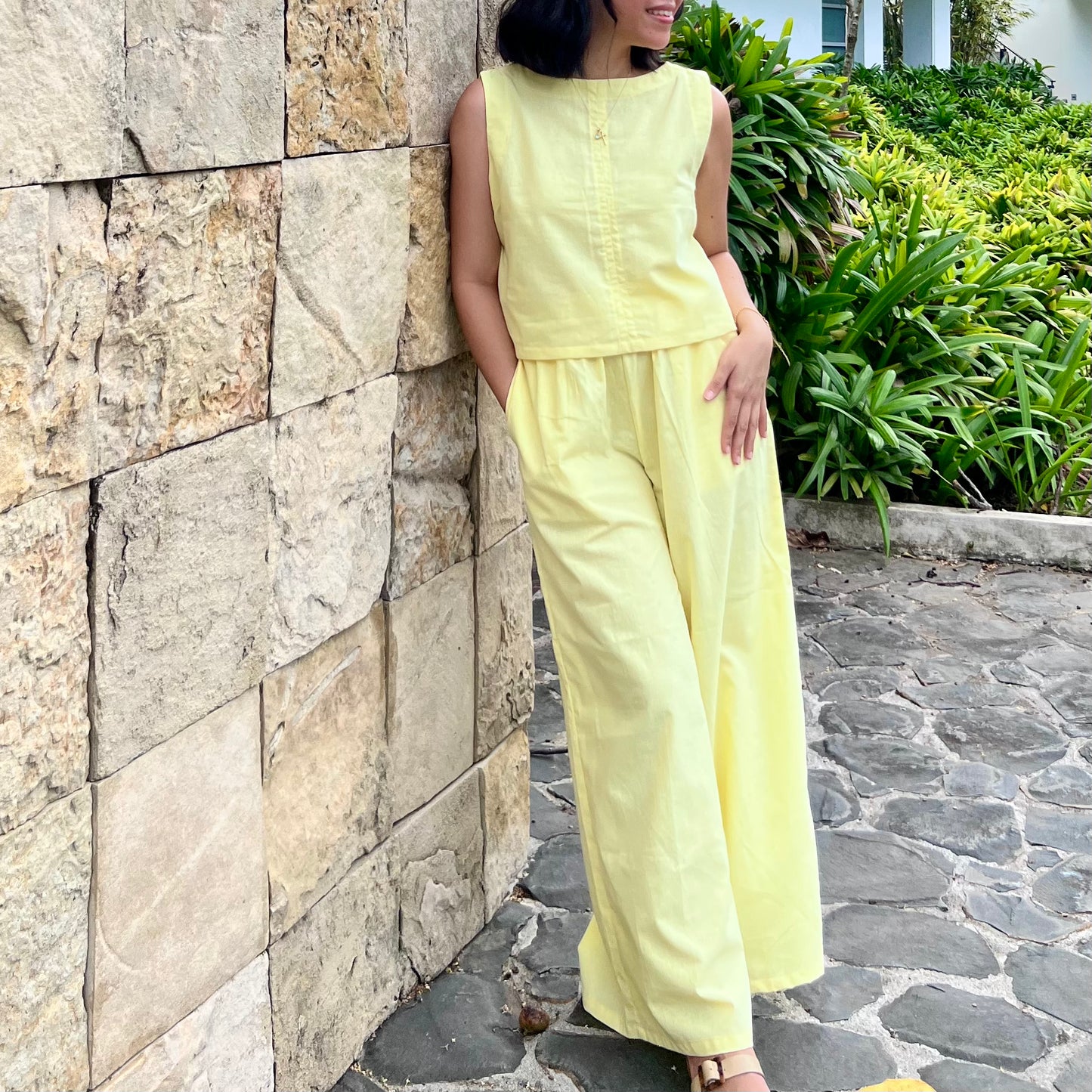 Charity Reversible Set in Yellow