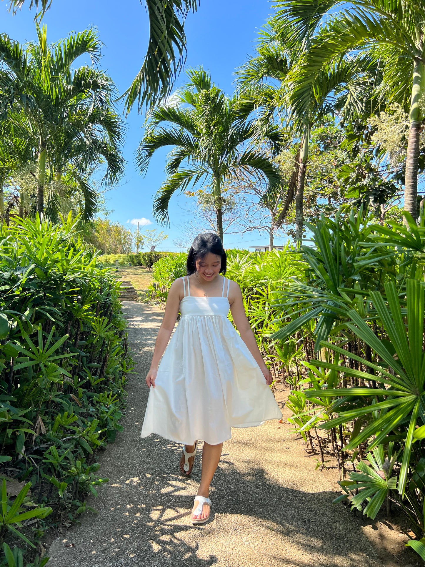 Provence Dress in White