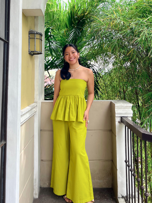 Corinth Set in Olive Yellow