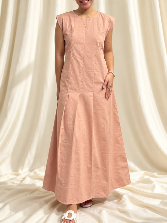 Coronado Dress in Beige