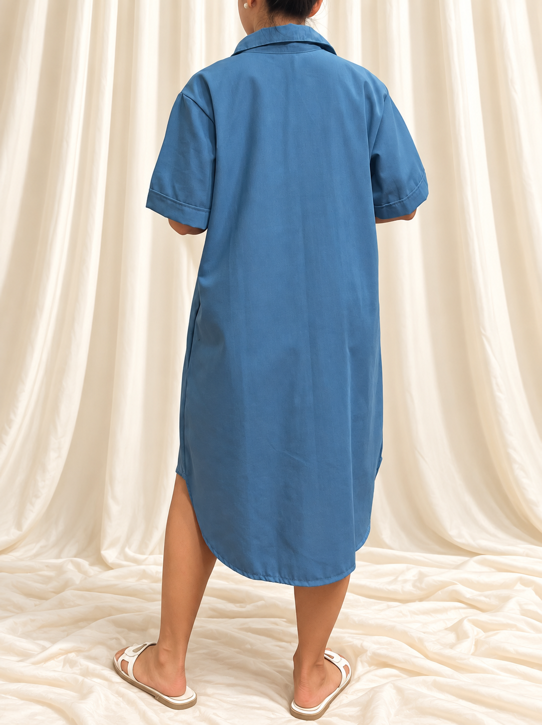 Cedar Dress in French Blue