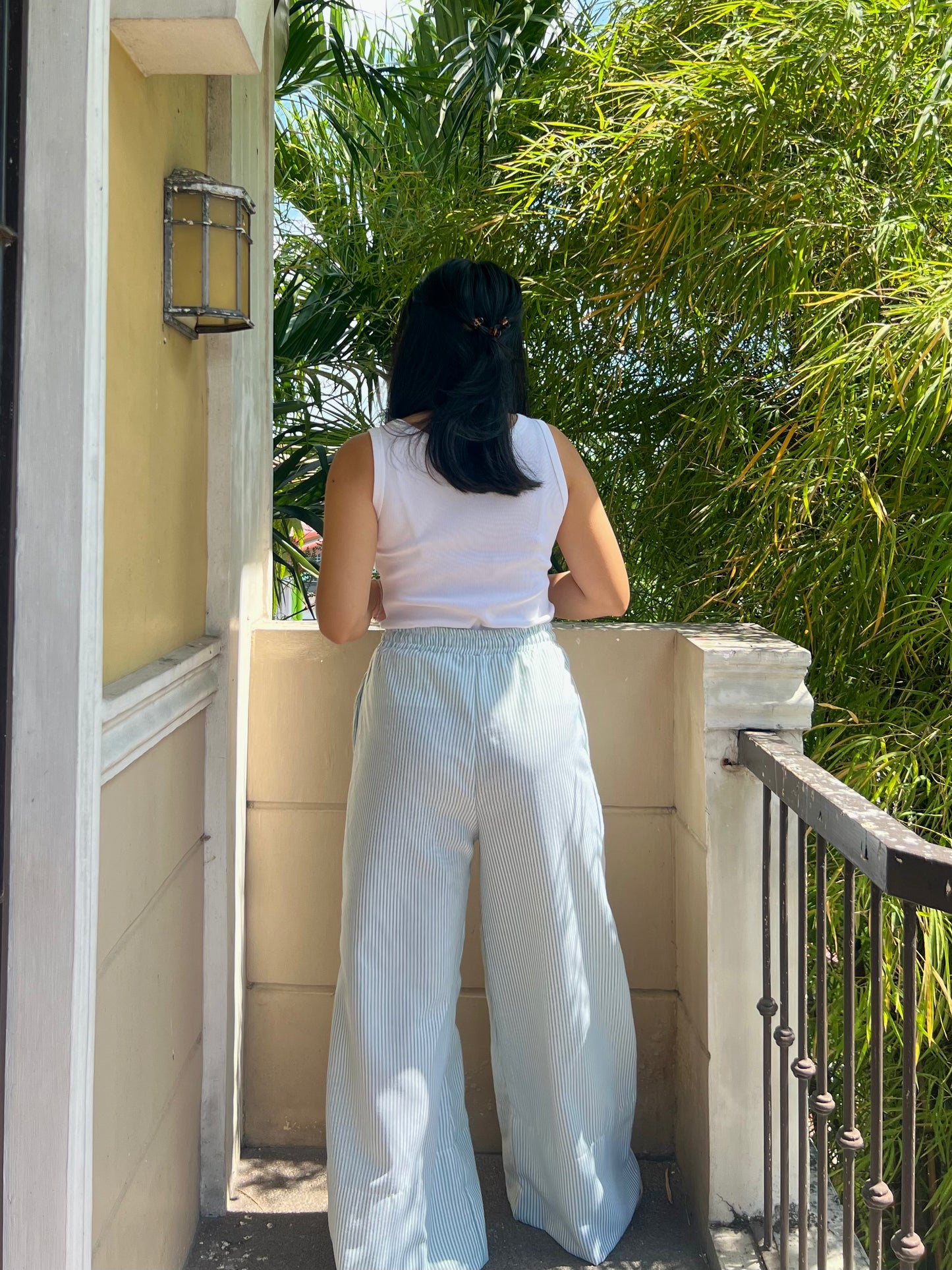 Barcelona Pants in Stripes 022