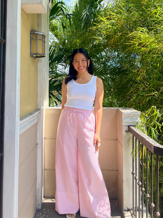Barcelona Pants in Stripes 024
