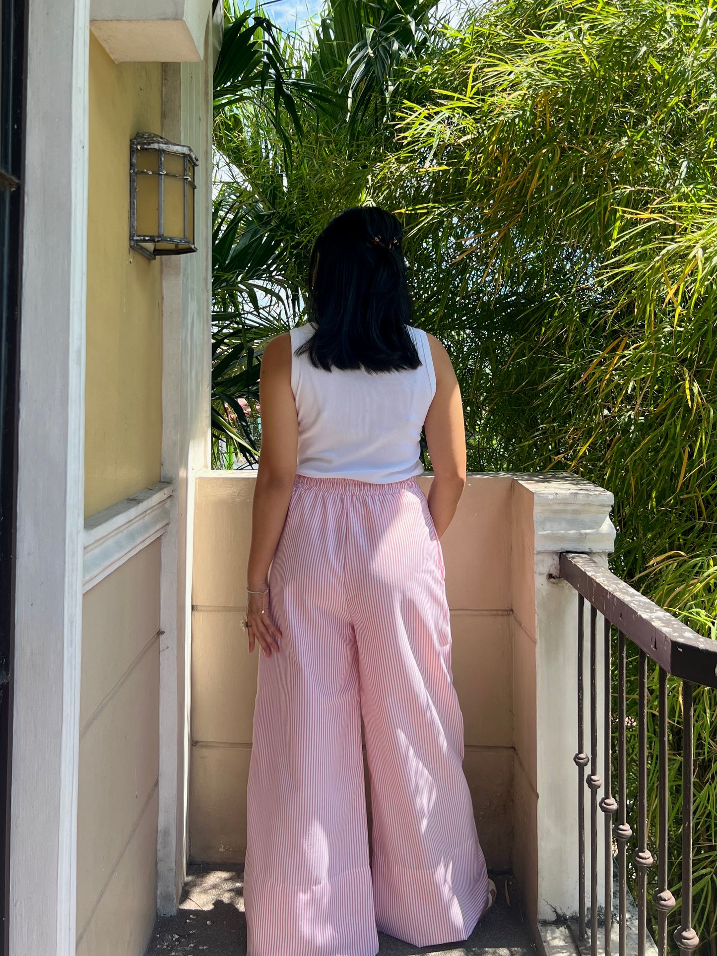 Barcelona Pants in Stripes 024